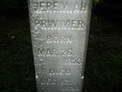 Jeremiah Albertus Primmer 