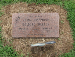 Moina Josephine <I>Belford</I> Barton 