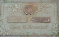 Emma Jane <I>Mauney</I> Mayberry 