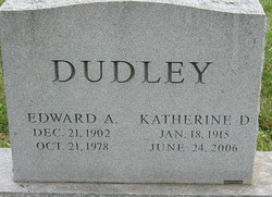 Katherine <I>Dyer</I> Dudley 