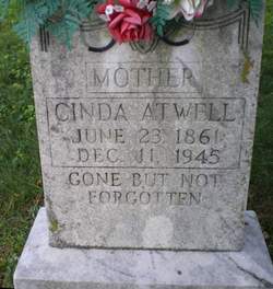 Martha Lucinda “Cinda” <I>Nunn</I> Atwell 