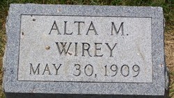 Alta Marie Wirey 