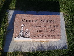 Mary Phoebe “Mamie” <I>Pierce</I> Adams 