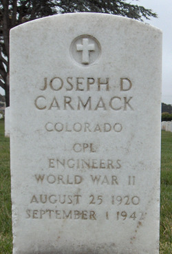 CPL Joseph D Carmack 