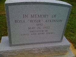 Rosa “Rosir” <I>Forbes</I> Atkinson 