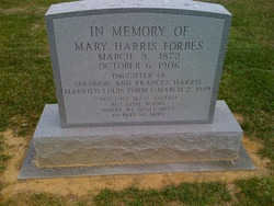 Mary <I>Harris</I> Forbes 