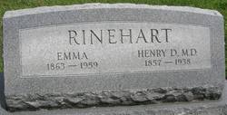 Dr Henry D. Rinehart 