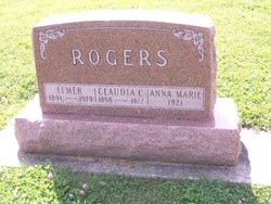 Claudia Gertrude <I>Phelps</I> Rogers 