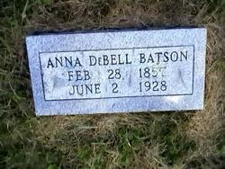 Anna <I>DeBell</I> Batson 