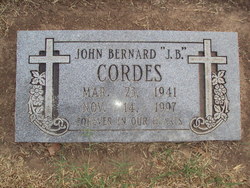 John Bernard “J B” Cordes 