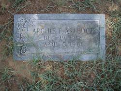 Archie Faunt Arledge 