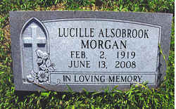 Lucille <I>Hanley</I> Alsobrook Morgan 