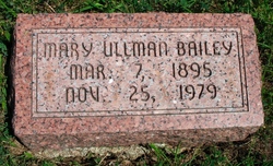 Mary <I>Ullman</I> Bailey 