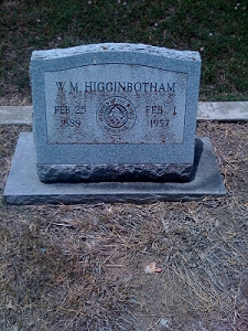 William M Higginbotham 