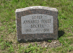 Annabell <I>Foust</I> Beckel 
