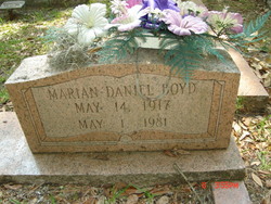 Marian <I>Daniels</I> Boyd 
