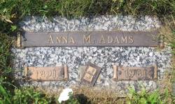 Anna Marie <I>Johnson</I> Adams 