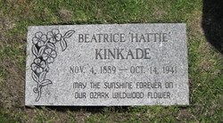 Beatrice “Hattie” Kinkade 
