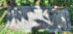 Daisy D Bixler 
