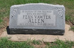 Fern <I>Vawter</I> Allen 