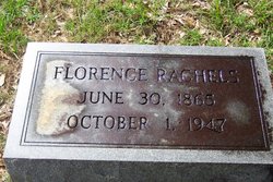 Florence E <I>Wiggins</I> Rachels 