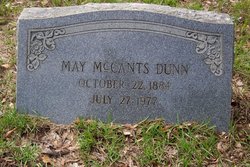 May P. <I>McCants</I> Dunn 