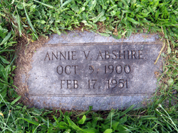 Annie Virginia <I>Nash</I> Abshire 