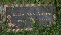 Eliza Ann <I>Salyers</I> Adkins 