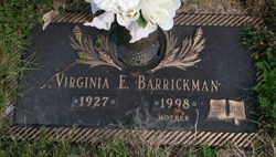 Virginia Elizabeth <I>Buchholz</I> Barrickman 