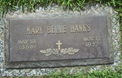 Mary Belle <I>Lackey</I> Hanks 