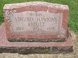 Virginia Mary <I>Hawkins</I> Abbott 