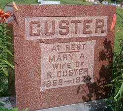 Mary Alice <I>Stanton</I> Custer 