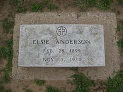 Elsie <I>Brown</I> Anderson 