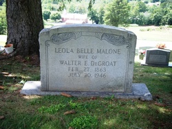 Leola Belle <I>Malone</I> DeGroat 