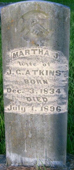 Martha J. <I>Keys</I> Atkins 