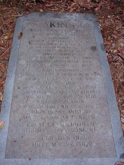 Thomas J. Akins Family Cemetery