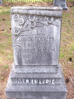 Ella Louise <I>Gourdin</I> Marion 