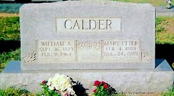 Mary Etter <I>Terry</I> Calder 