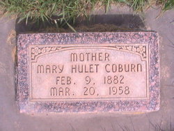 Mary <I>Hulet</I> Coburn 