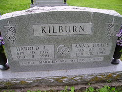 Anna Grace <I>Hicks</I> Kilburn 