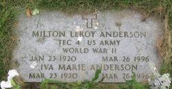 Milton LeRoy Anderson 