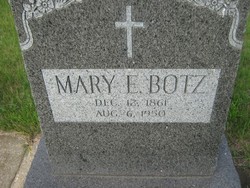 Mary Elizabeth <I>Gerard</I> Botz 