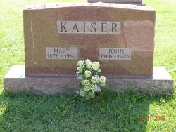 Mary <I>Harris</I> Kaiser 