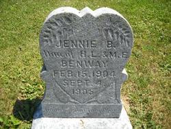 Jennie B Benway 