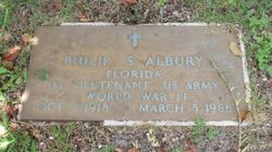 Philip Sydney Irwin Albury Sr.