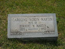 Caroline Hannah <I>Noxon</I> Martin 