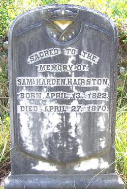 Maj Samuel Harden Hairston 