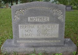 Bertha <I>King</I> Powers 