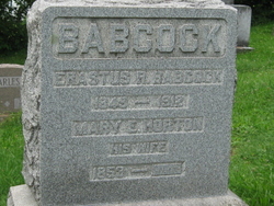 Mary E <I>Horton</I> Babcock 