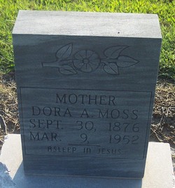 Dora A. <I>Bottoms</I> Moss 